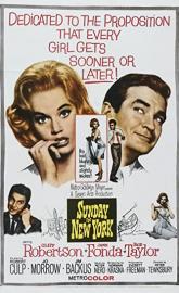 Sunday in New York poster