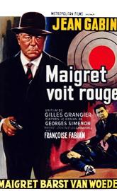 Maigret voit rouge poster