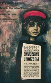 Swiadectwo urodzenia poster