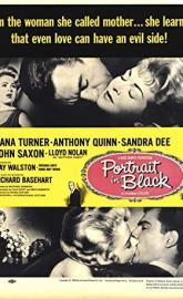 Portrait in Black poster