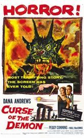 Curse of the Demon poster