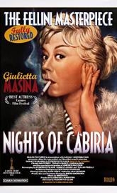 Nights of Cabiria poster