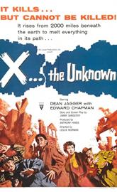 X the Unknown poster