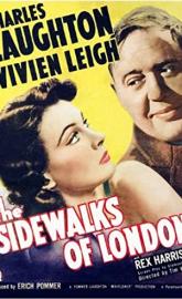 Sidewalks of London poster
