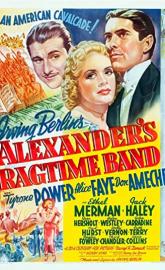 Alexander's Ragtime Band poster