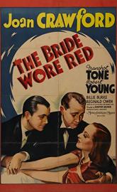 The Bride Wore Red poster