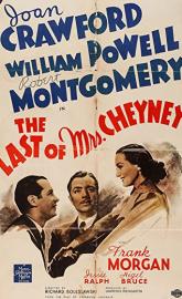 The Last of Mrs. Cheyney poster