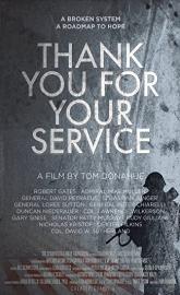 Thank You for Your Service poster