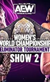 AEW Womens World Championship Eliminator Tournament Round 2 from Japan and United States poster