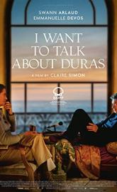 I Want to Talk About Duras poster