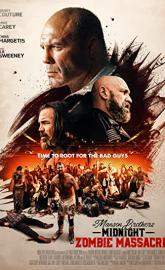 The Manson Brothers Midnight Zombie Massacre poster