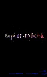 Papier-mâché poster