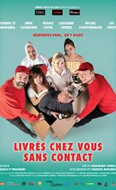 Livrés chez vous sans contact poster