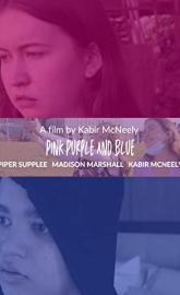 Pink Purple and Blue poster