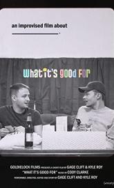 What It's Good For poster